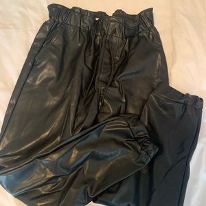 Abercrombie leather pants
